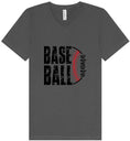 Load image into Gallery viewer, Baseball Mama Unisex V-Neck Shirt