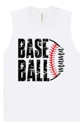 Load image into Gallery viewer, Baseball Mama Muscle Tank