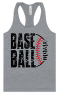 Load image into Gallery viewer, Baseball Mama Women's Racerback Tank
