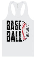 Load image into Gallery viewer, Baseball Mama Women's Racerback Tank