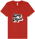 Load image into Gallery viewer, Dog Mom Unisex V-Neck Shirt