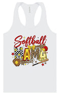 Load image into Gallery viewer, Softball Mama Women's Racerback Tank