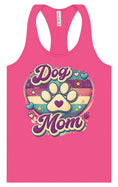 Load image into Gallery viewer, Retro Dog Mom Women's Racerback Tank