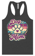 Load image into Gallery viewer, Retro Dog Mom Women's Racerback Tank