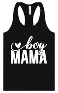 Load image into Gallery viewer, Boy Mama Women's Racerback Tank