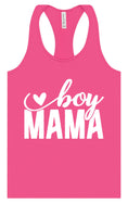 Load image into Gallery viewer, Boy Mama Women's Racerback Tank