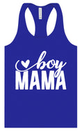 Load image into Gallery viewer, Boy Mama Women's Racerback Tank