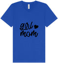 Load image into Gallery viewer, Girl Mom Unisex V-Neck Shirt