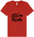 Load image into Gallery viewer, Girl Mom Unisex V-Neck Shirt