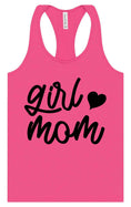 Load image into Gallery viewer, Girl Mom Women's Racerback Tank