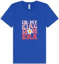 Load image into Gallery viewer, Girl Mom Era Unisex V-Neck Shirt