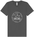 Load image into Gallery viewer, Biblical Mom Unisex V-Neck Shirt