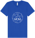 Load image into Gallery viewer, Biblical Mom Unisex V-Neck Shirt