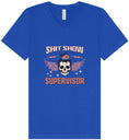Load image into Gallery viewer, Shitshow Supervisor Unisex V-Neck Shirt