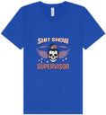 Load image into Gallery viewer, Shitshow Supervisor Unisex V-Neck Shirt