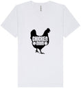 Load image into Gallery viewer, Chicken Mom Unisex V-Neck Shirt
