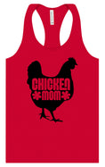 Load image into Gallery viewer, Chicken Mom Women's Racerback Tank