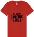 Load image into Gallery viewer, I Am That Mom Unisex V-Neck Shirt