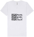 Load image into Gallery viewer, Super Mom, Super Wife, Super Tired Unisex V-Neck Shirt