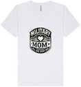 Load image into Gallery viewer, Proud Military Mom Unisex V-Neck Shirt