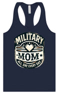 Load image into Gallery viewer, Proud Military Mom Women's Racerback Tank
