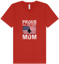 Load image into Gallery viewer, Proud Air Force Mom Unisex V-Neck Shirt
