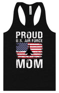 Load image into Gallery viewer, Proud Air Force Mom Women's Racerback Tank