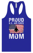 Load image into Gallery viewer, Proud Air Force Mom Women's Racerback Tank
