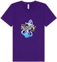 Load image into Gallery viewer, Proud Navy Mom Unisex V-Neck Shirt