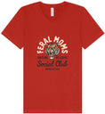 Load image into Gallery viewer, Feral Moms Social Club Unisex V-Neck Shirt