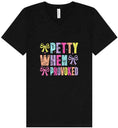 Load image into Gallery viewer, Petty When Provoked Unisex V-Neck Shirt