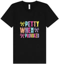 Load image into Gallery viewer, Petty When Provoked Unisex V-Neck Shirt