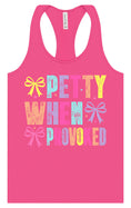Load image into Gallery viewer, Petty When Provoked Women's Racerback Tank