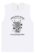 Load image into Gallery viewer, Inner Peace Begins With... Muscle Tank