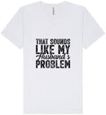 Load image into Gallery viewer, Sounds like My Husbands Problem Unisex V-Neck Shirt