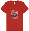 Load image into Gallery viewer, Toot Toot Unisex V-Neck Shirt