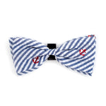 Navy Stripe Anchors Collar & Lead Collection