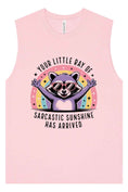 Load image into Gallery viewer, Sarcastic Sunshine Muscle Tank