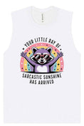 Load image into Gallery viewer, Sarcastic Sunshine Muscle Tank