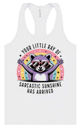 Load image into Gallery viewer, Sarcastic Sunshine Women's Racerback Tank