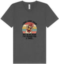 Load image into Gallery viewer, Pecked You in My Head Unisex V-Neck Shirt