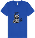 Load image into Gallery viewer, Cute but Feral Unisex V-Neck Shirt
