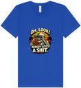 Load image into Gallery viewer, Oh Look! Nobody Gives a Shit! Unisex V-Neck Shirt