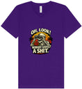 Load image into Gallery viewer, Oh Look! Nobody Gives a Shit! Unisex V-Neck Shirt