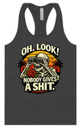 Load image into Gallery viewer, Oh Look! Nobody Gives a Shit! Women's Racerback Tank