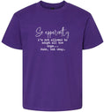 Load image into Gallery viewer, Apparently I'm Not Allowed... Children's Gildan Soft Shirt