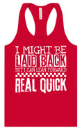 Load image into Gallery viewer, I Might Be Laid Back... Women's Racerback Tank