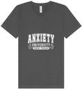 Load image into Gallery viewer, Anxiety University Unisex V-Neck Shirt
