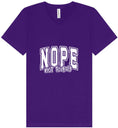 Load image into Gallery viewer, Nope Not Today Unisex V-Neck Shirt