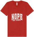Load image into Gallery viewer, Nope Not Today Unisex V-Neck Shirt